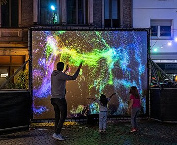 Installation The Silent Chaos of Colors