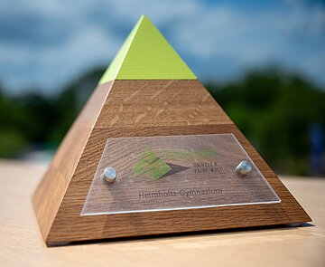 Preis Grüne Pyramide für das Helmholtz-Gymnasium