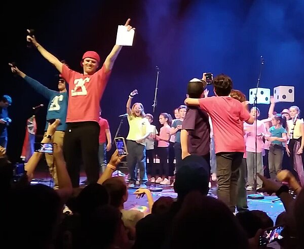 "Ecole du Flow"-HipHop-Veranstaltung im Tollhaus, von der HipHop-Band Zweierpasch veranstaltet