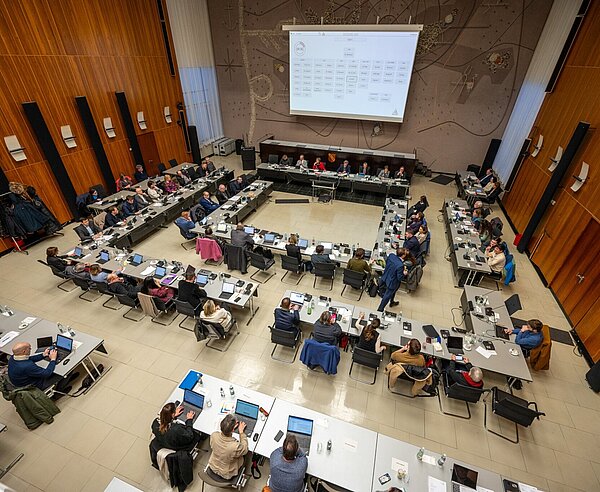 Gemeinderatssitzung im Bürgersaal