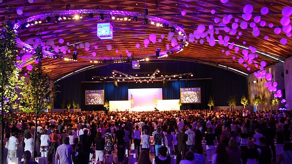 Messe Karlsruhe dm arena Plenum