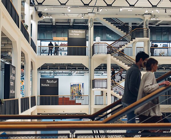 Künftig unter neuem Namen: Die Städtische Galerie Karlsruhe, hier beim Tag der offenen Tür 2025, wird ab dem kommenden Frühjahr zum „Kunstmuseum“.