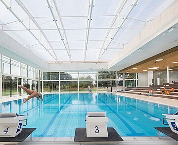 Cabrio Becken des Fächerbades