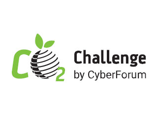 Logo der CO2-Challenge des CyberForums