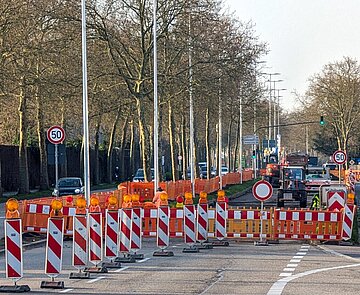 Fahrbahndeckenerneuerung auf der Neureuter Straße (B36)