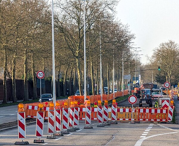 Fahrbahndeckenerneuerung auf der Neureuter Straße (B36)