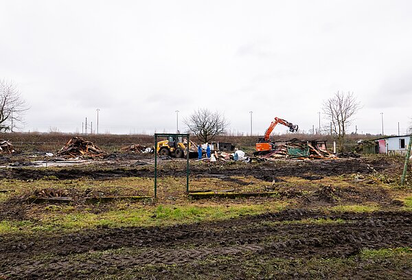 Bauabschnitt 3 der Neugestaltung des Areals Stuttgarter Straße