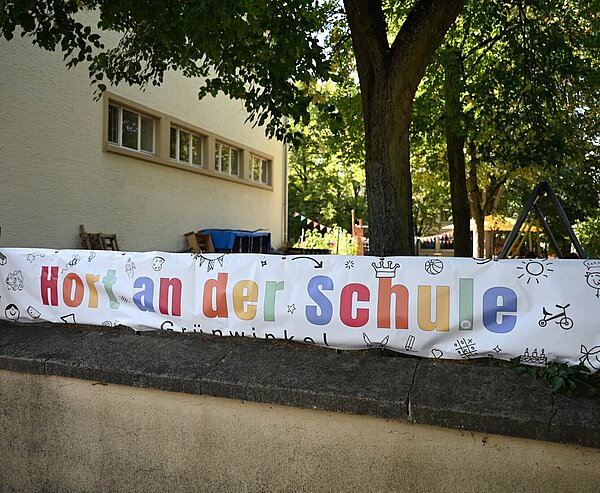 Außenansichten des Schülerhorts Grünwinkel