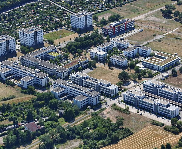 Luftaufnahme des Technologieparks