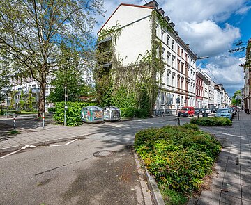 Grünzug in der Wilhelmstraße
