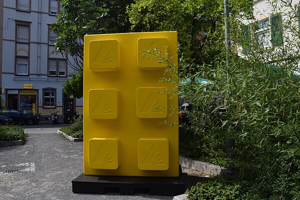 Die Zukunftsbausteine informieren über die Hintergründ von Baustellen.