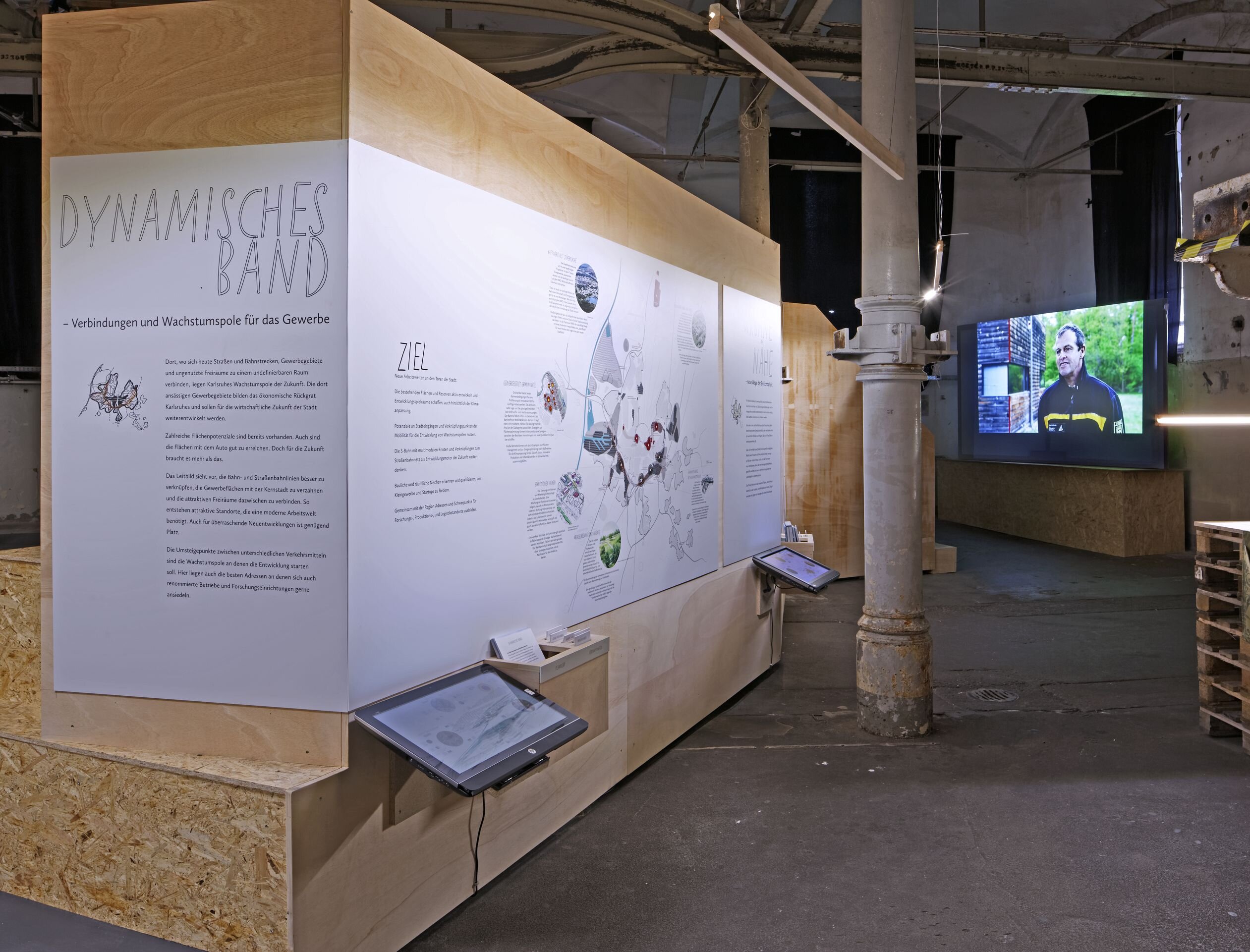 Abbildung eines Ausstellungsraumes