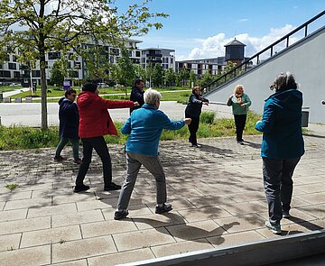 Bewegungsangebot im Citypark