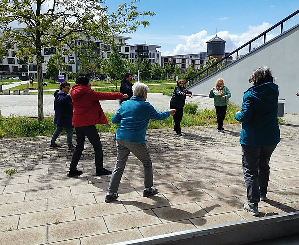 Bewegungsangebot im Citypark