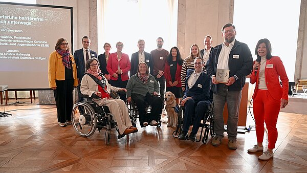 Verleihung des Inklusion Plus Award 2026 in Ludwigsburg. 