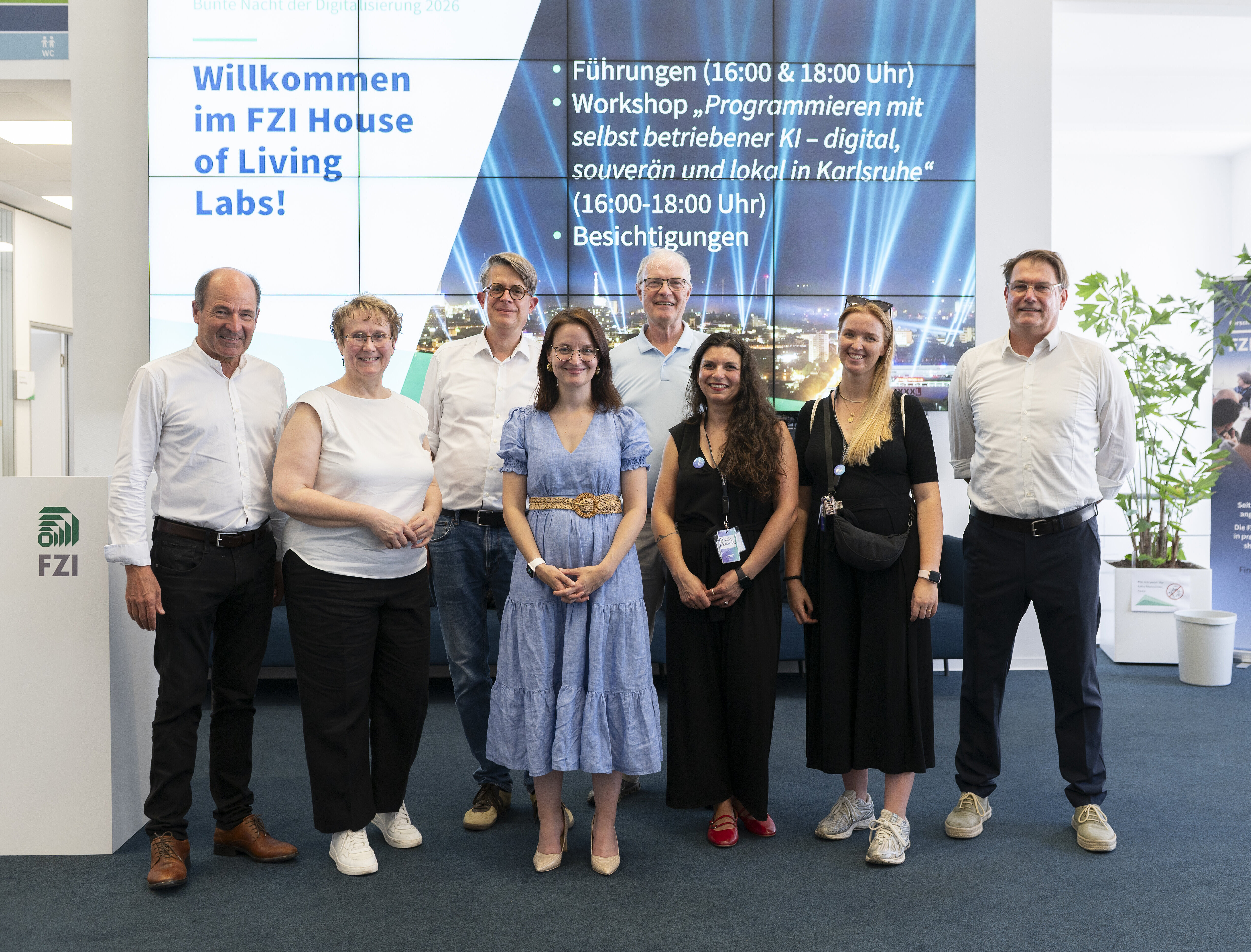 Besuch beim FZI im Rahmen der Bunten Nacht der Digitalisierung 2026