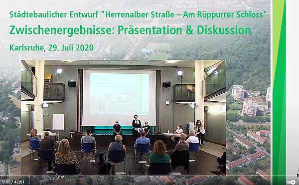 Vorschaubild der ersten Präsentationsfolie