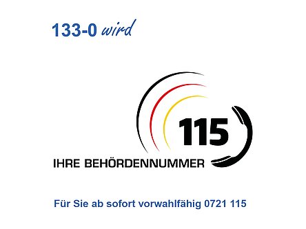 Karlsruhe: Die 0721 133-0 wird zur 0721 115