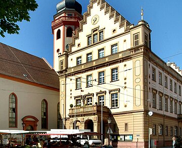 Markt Rathaus Durlach