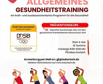 Allgemeines Gesundheitstraining