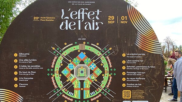 Nancy: Jardin Éphémère