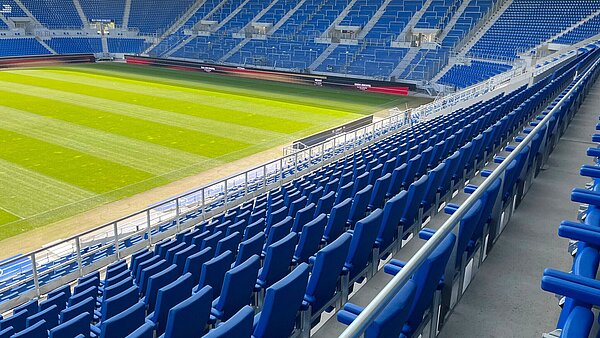 BBBank Wildpark kurz vor Eröffnung