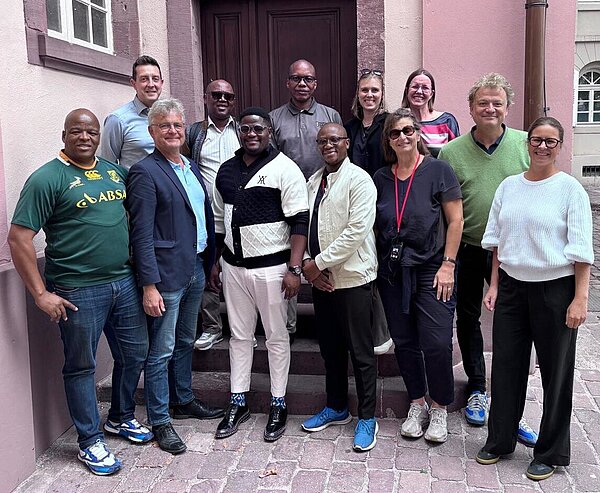Eine Gruppe aus Südafrika hat im Rahmens eines Austausches mit dem Deutschen Städtetag auch in Karlsruhe Halt gemacht.