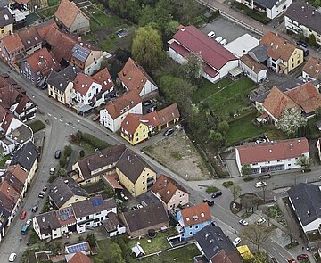 Schrägluftbild Konzeptvergabe Grünwettersbach