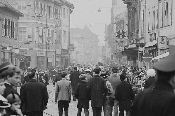 Durlacher Faschingsumzug 1966
