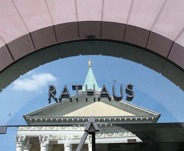 Rathaus der Stadt Karlsruhe