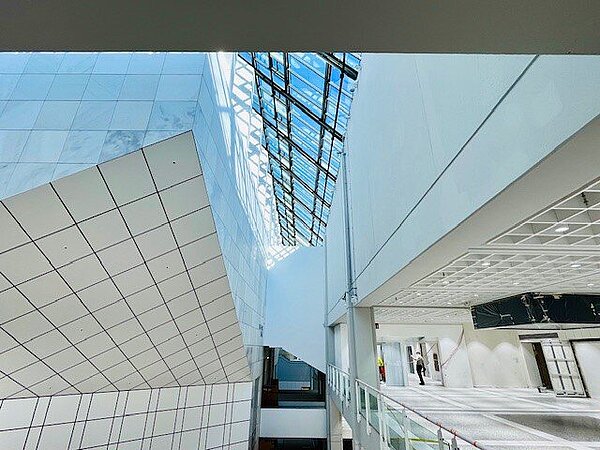 Aktueller Baufortschritt bei der Modernisierung der Stadthalle im Januar 2026