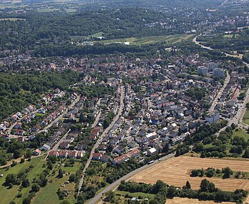 Luftaufnahme von Grötzingen