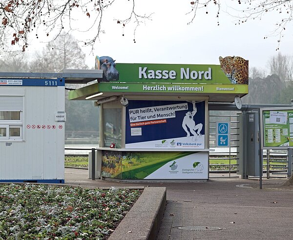 An der Kasse Nord gibt es zukünftig Einschränkungen.