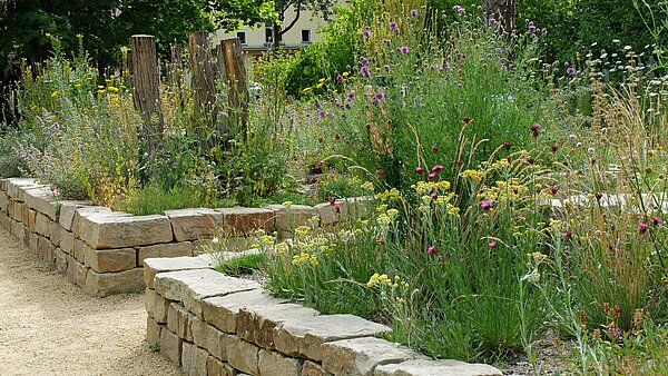 Beispiel für die Gestaltungselemente eines PikoParks