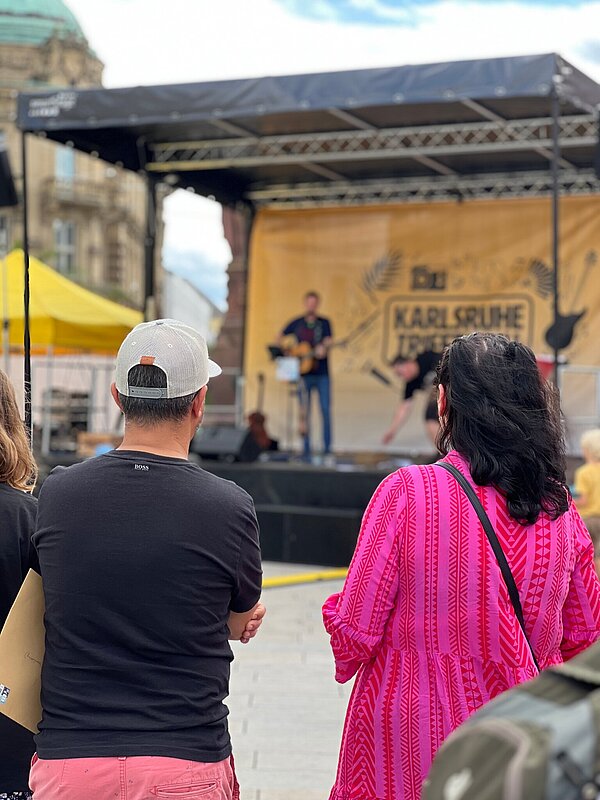 Während der Sommermonate trug das Format "Karlsruhe trifft sich!" zur Belebung der Innenstadt bei. 