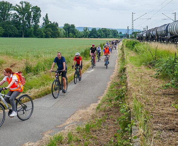 Vorstellung der "Vorzugsvariante" für den Radschnellweg Karlsruhe - Ettlingen