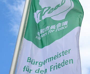 Mayors For Peace Flagge