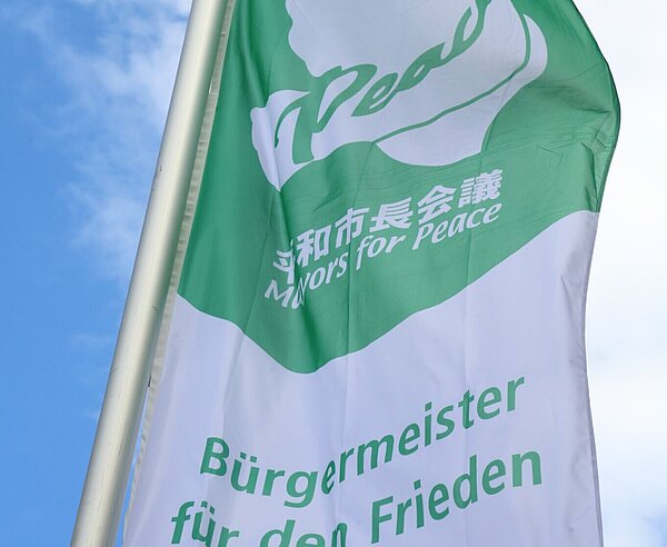 Mayors For Peace Flagge