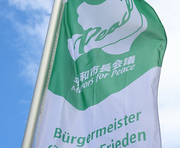 Mayors For Peace Flagge