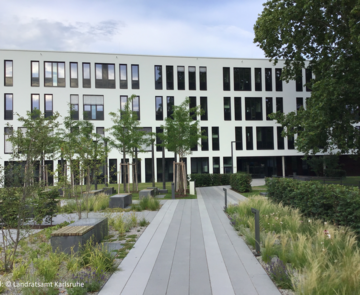 Gebäude des Gesundheitsamts Karlsruhe