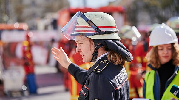 Höhensicherungsübung Badisches Staatstheater