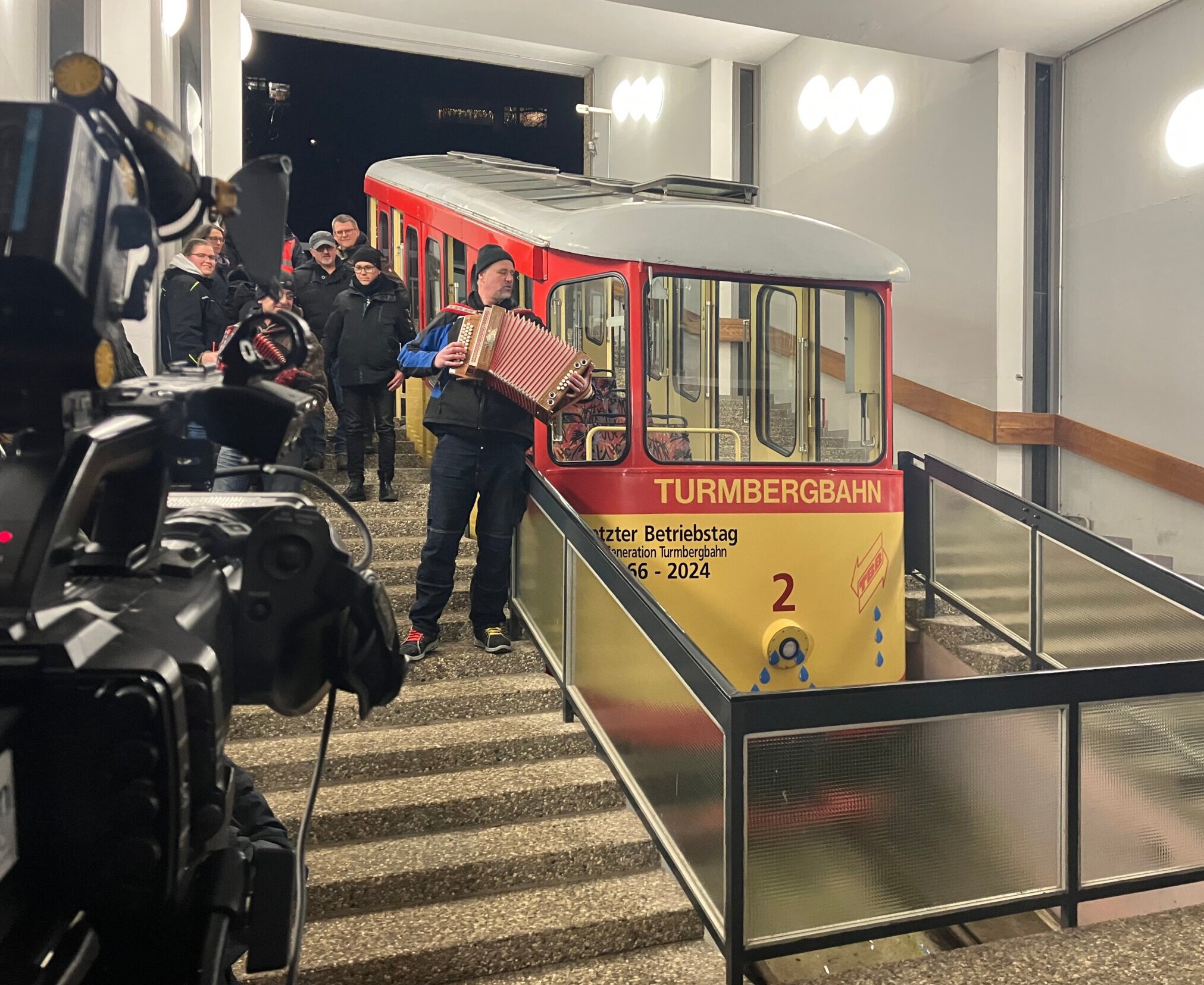 Letzter Betriebstag der Turmbergbahn am 29. Dezember 2024