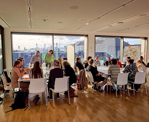 Aktionstische haben über nachhaltige Ernährung informiert.