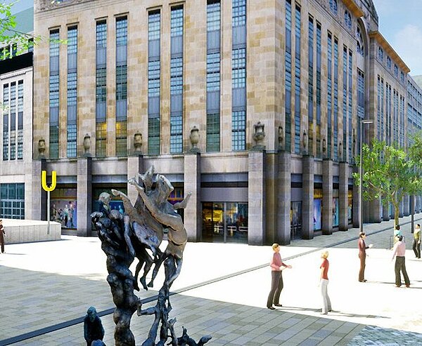 Hell, freundlich und grün wird sich die Kaiserstraße künftig den Besuchern präsentieren. Am 17. April beginnen die Arbeiten zur Neugestaltung der zentralen Karlsruher Flaniermeile.