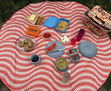 Das TSK gibt Tipps für ein nachhaltiges Picknick.