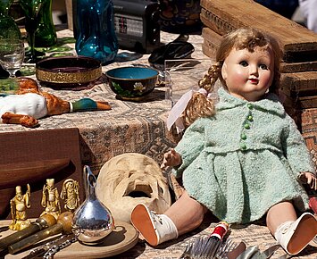 Traditioneller Großflohmarkt