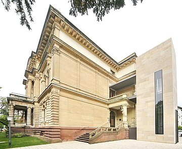 Das Foto zeigt das Haus Solms