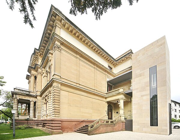 Das Foto zeigt das Haus Solms