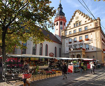 Markt Rathaus Durlach
