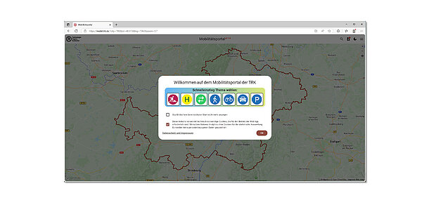Mobilitätsportal - Schnelleinstieg